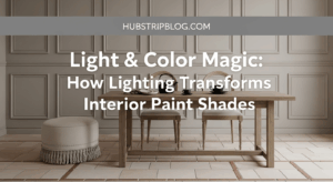Light & Color Magic: How Lighting Transforms Interior Paint Shades