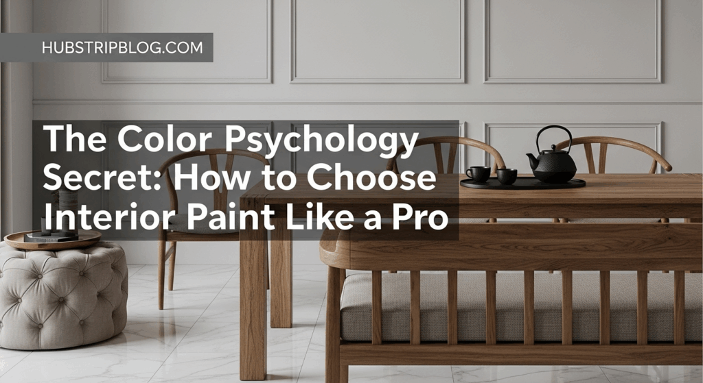 The Color Psychology Secret: How to Choose Interior Paint Like a Pro