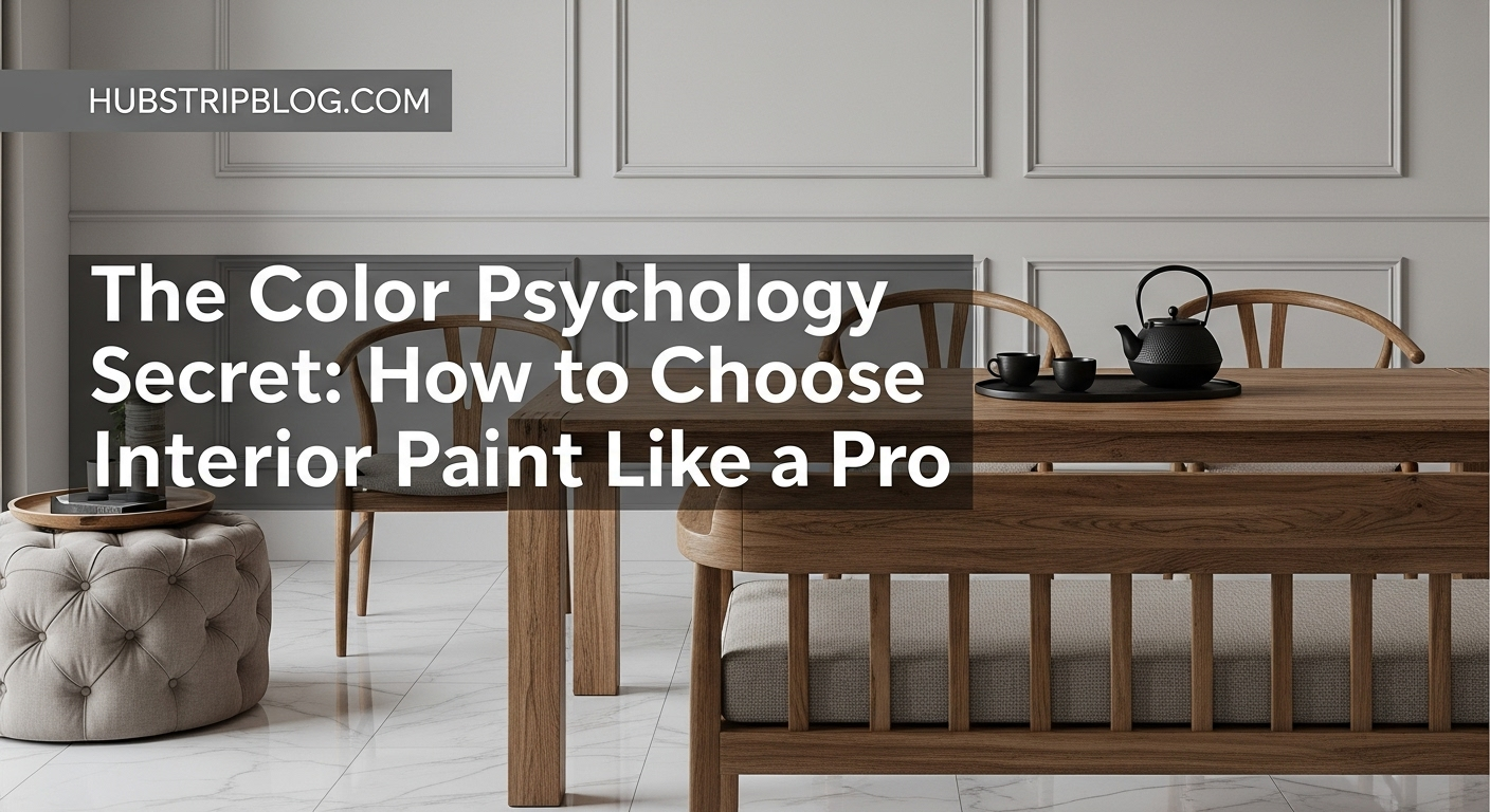 The Color Psychology Secret: How to Choose Interior Paint Like a Pro