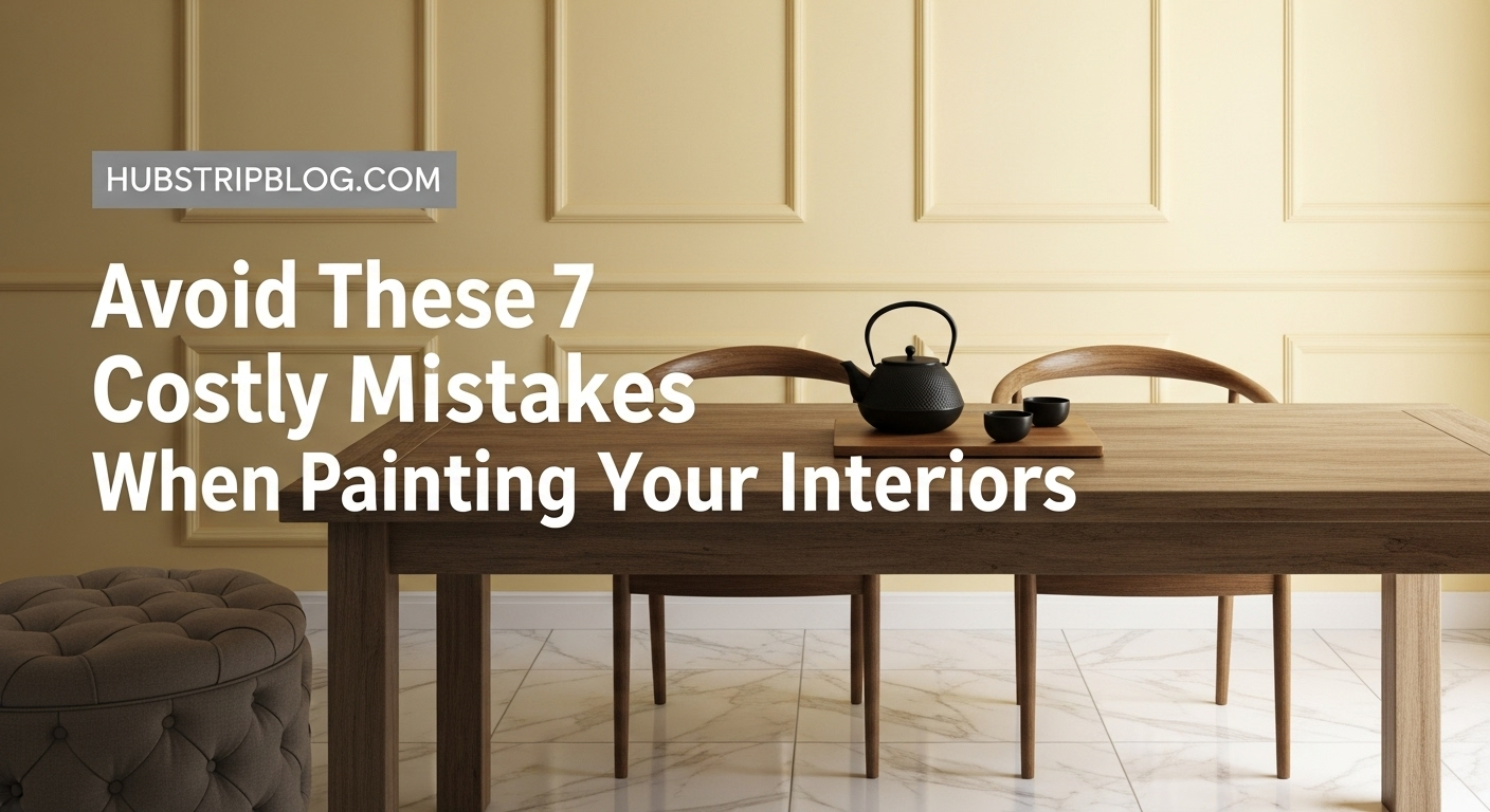 Avoid These 7 Costly Mistakes When Painting Your Interiors