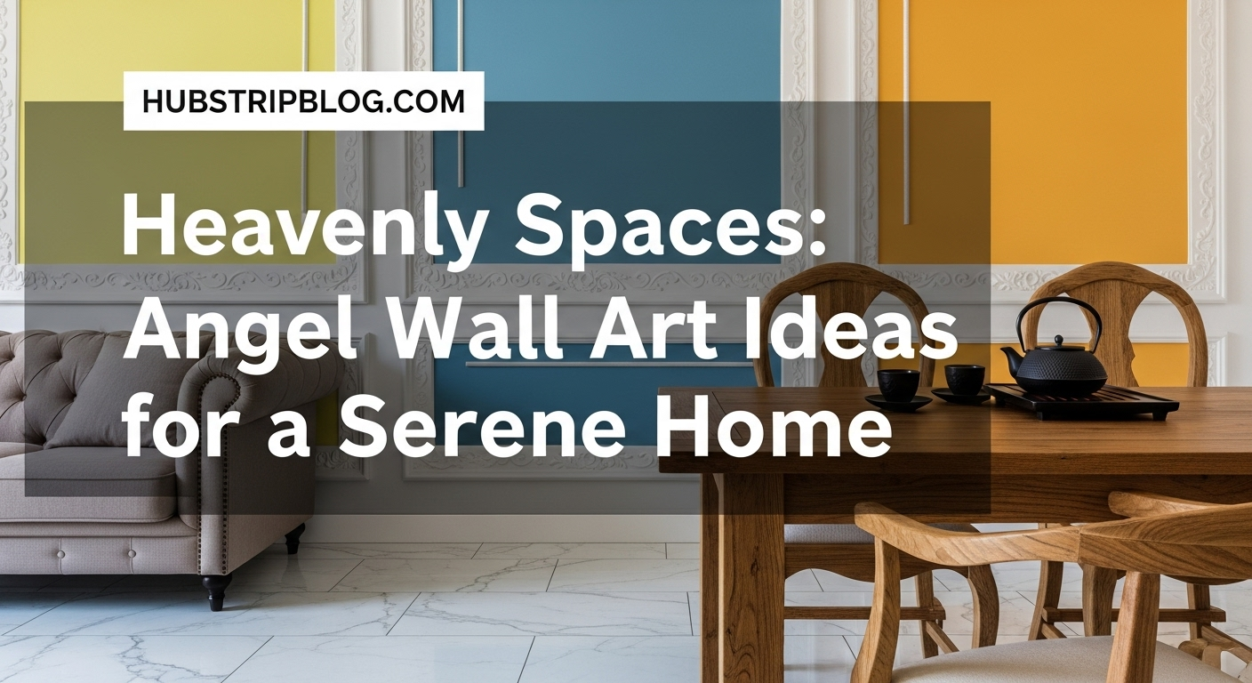 Heavenly Spaces: Angel Wall Art Ideas for a Serene Home 6 Heavenly Spaces: Angel Wall Art Ideas for a Serene Home
