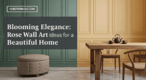 Blooming Elegance: Rose Wall Art Ideas for a Beautiful Home