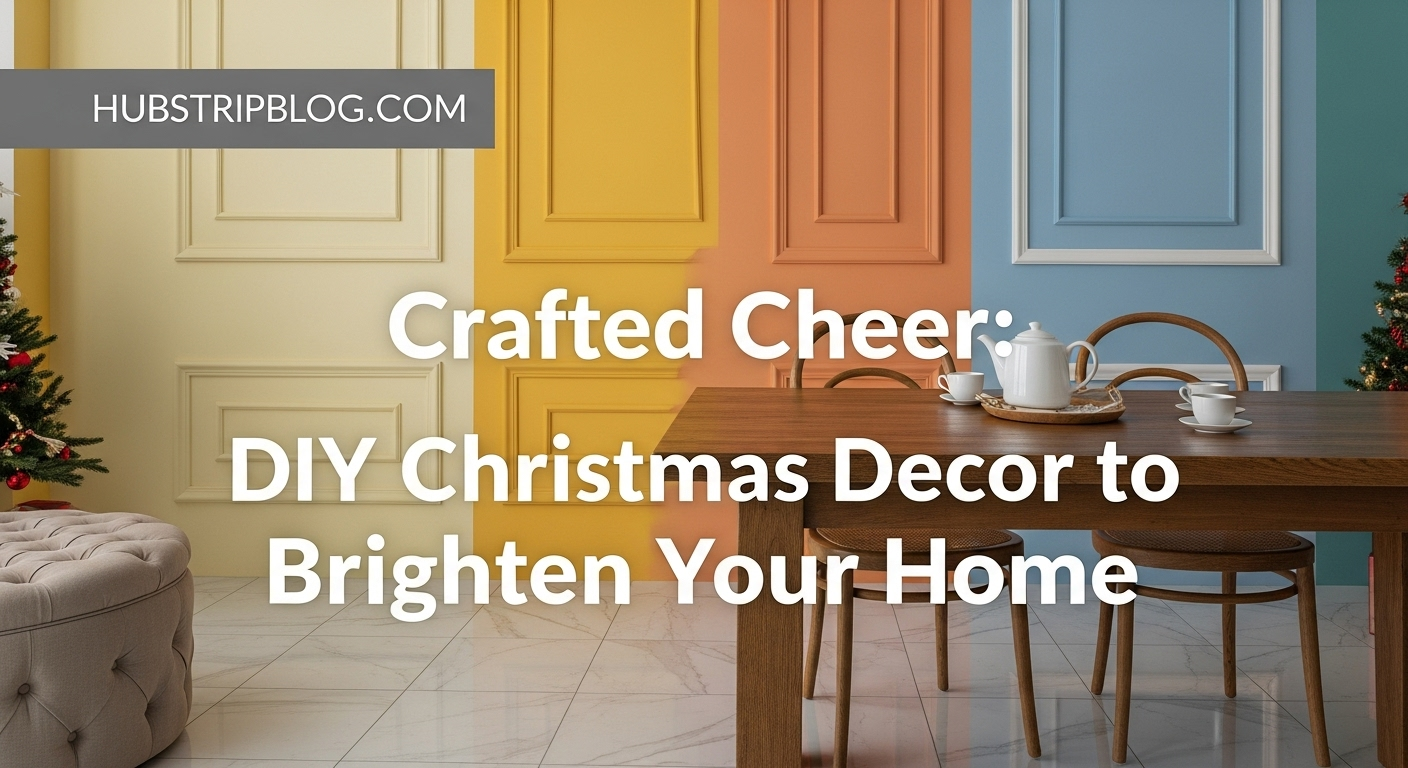Crafted Cheer: DIY Christmas Decor to Brighten Your Home 1 Crafted Cheer: DIY Christmas Decor to Brighten Your Home