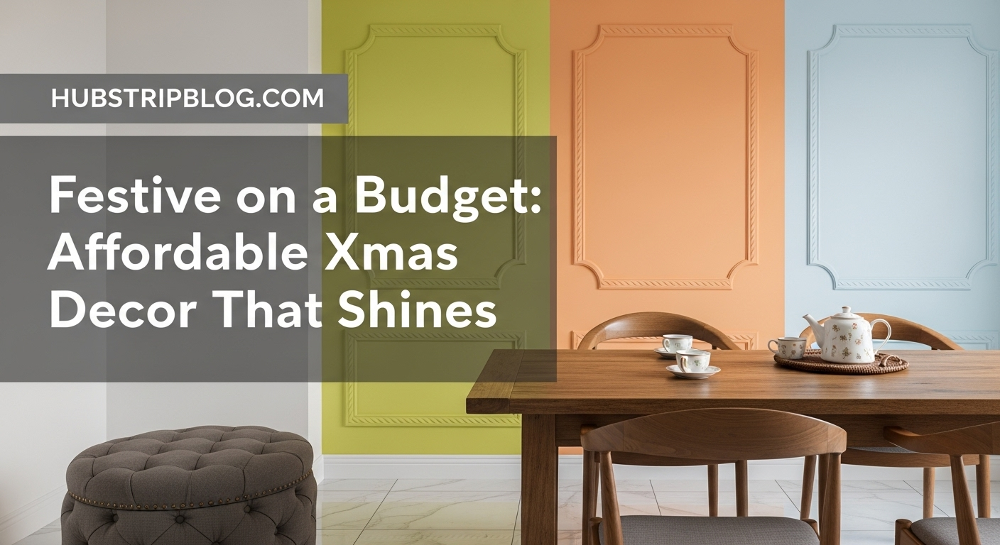 Festive on a Budget: Affordable Xmas Decor That Shines