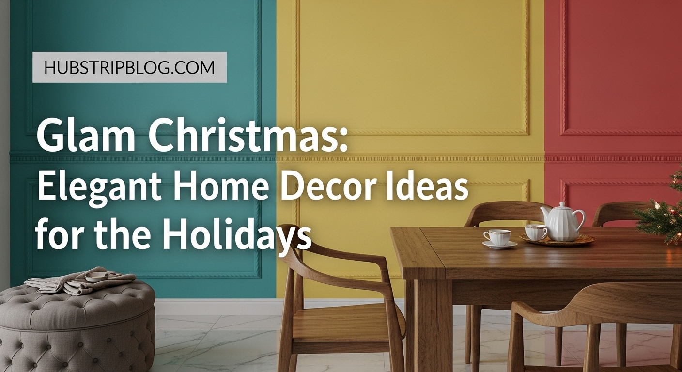 Glam Christmas: Elegant Home Decor Ideas for the Holidays