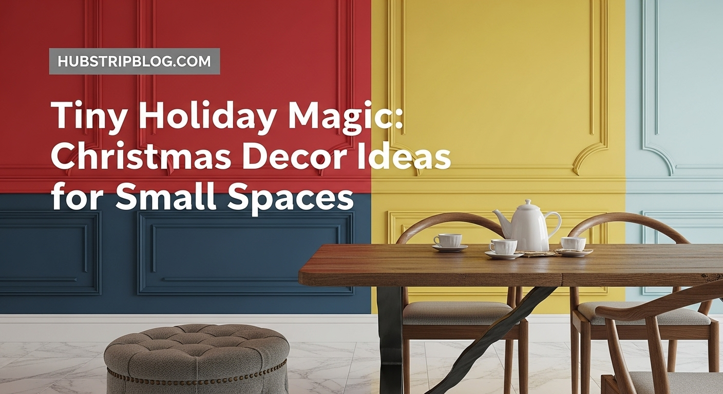 Tiny Holiday Magic: Christmas Decor Ideas for Small Spaces