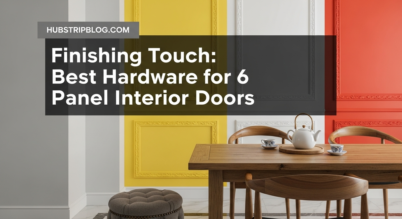 Finishing Touch: Best Hardware for 6 Panel Interior Doors
