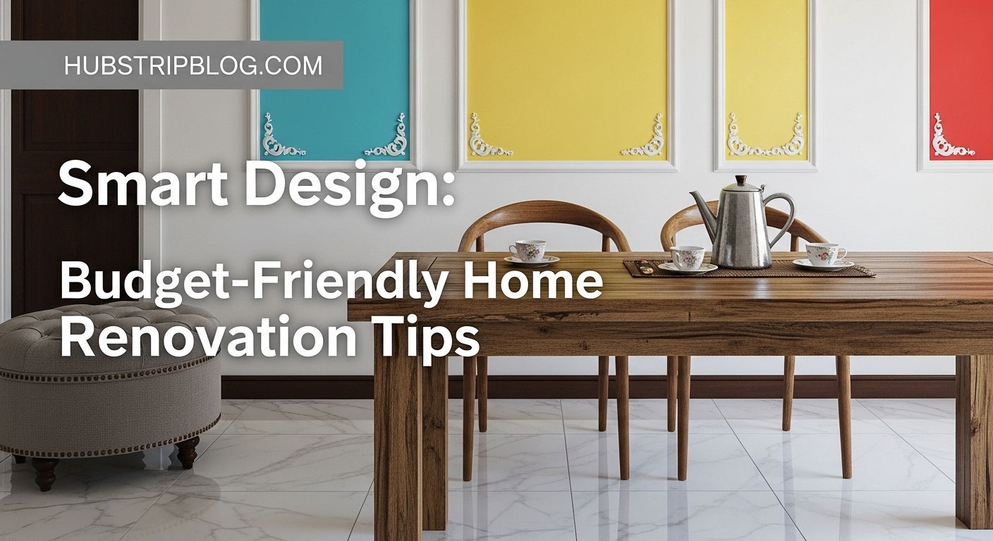Smart Design: Budget-Friendly Home Renovation Tips