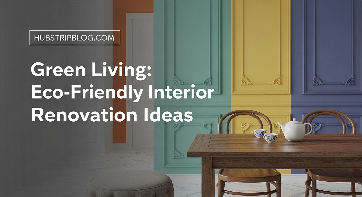 Green Living: Eco-Friendly Interior Renovation Ideas