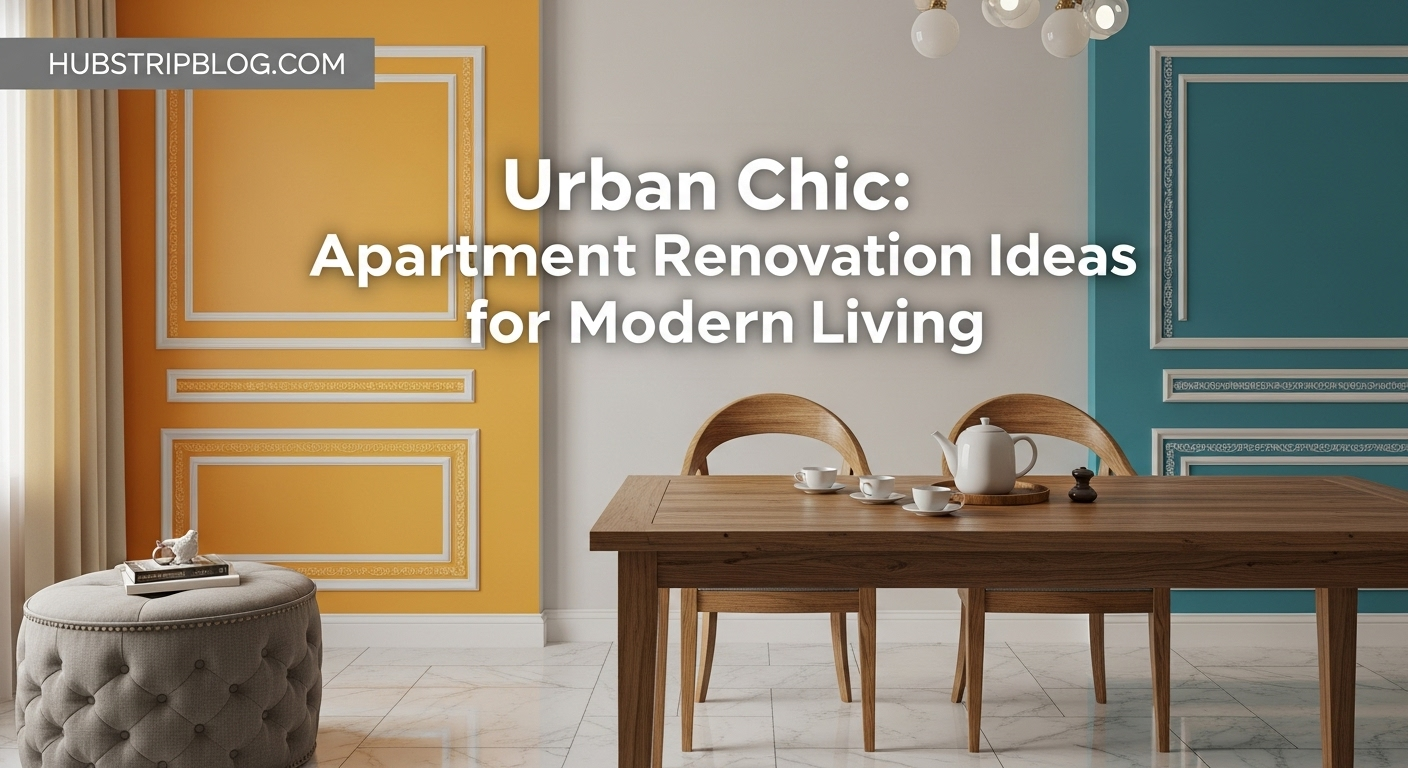Urban Chic: Apartment Renovation Ideas for Modern Living