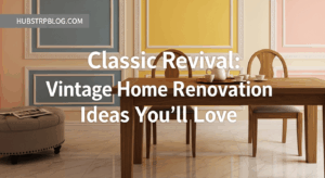 Classic Revival: 7 Vintage Home Renovation Ideas You’ll Love