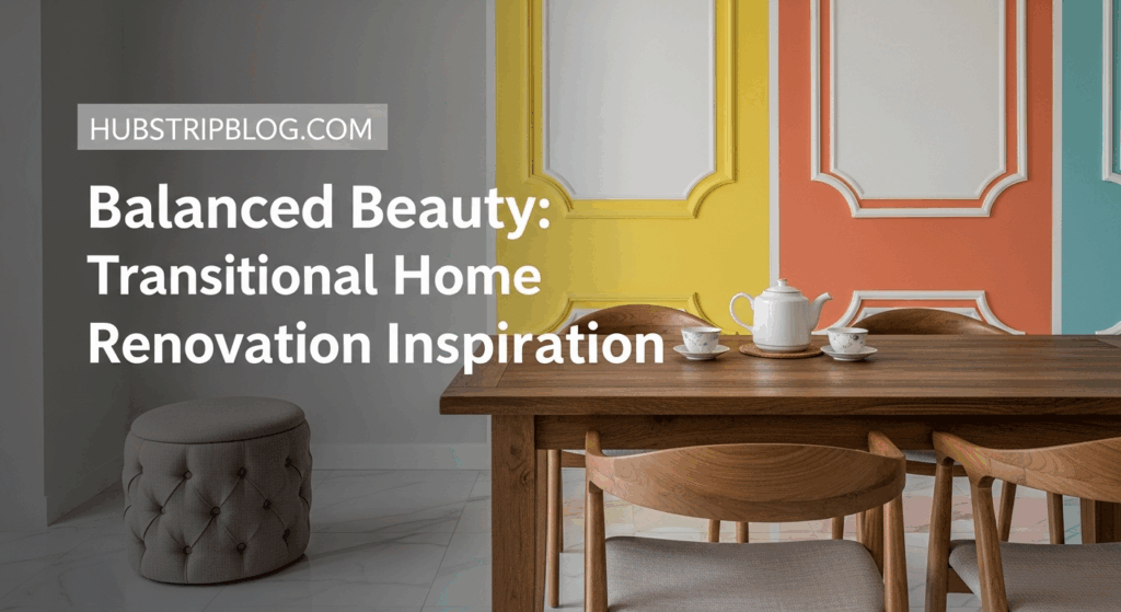 Balanced Beauty: Transitional Home Renovation Inspiration