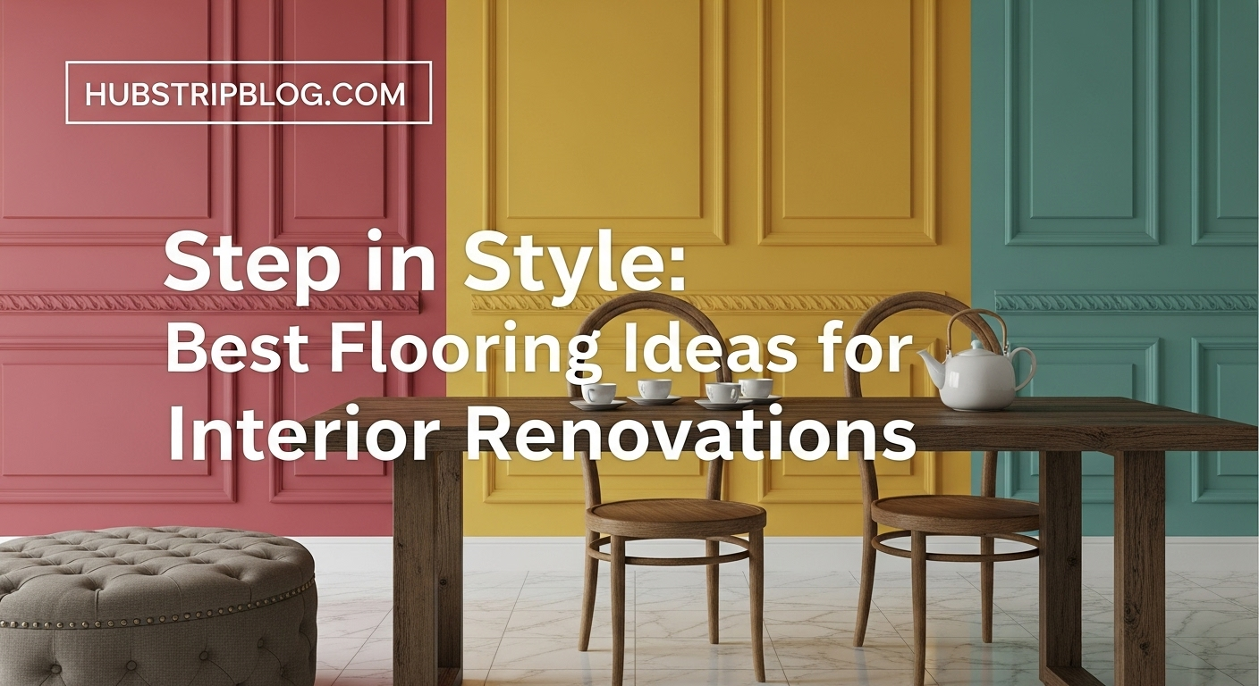 Step in Style: Best Flooring Ideas for Interior Renovations
