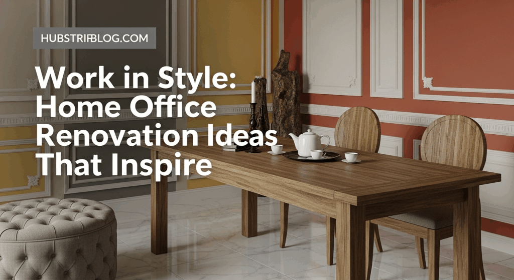 Work in Style: Home Office Renovation Ideas That Inspire