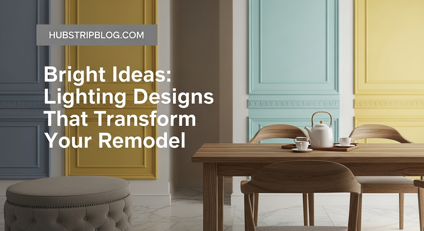 Bright Ideas: Lighting Designs That Transform Your Remodel