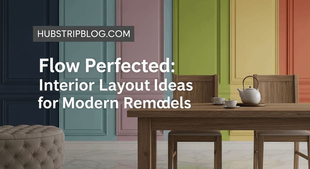 Flow Perfected: Interior Layout Ideas for Modern Remodels
