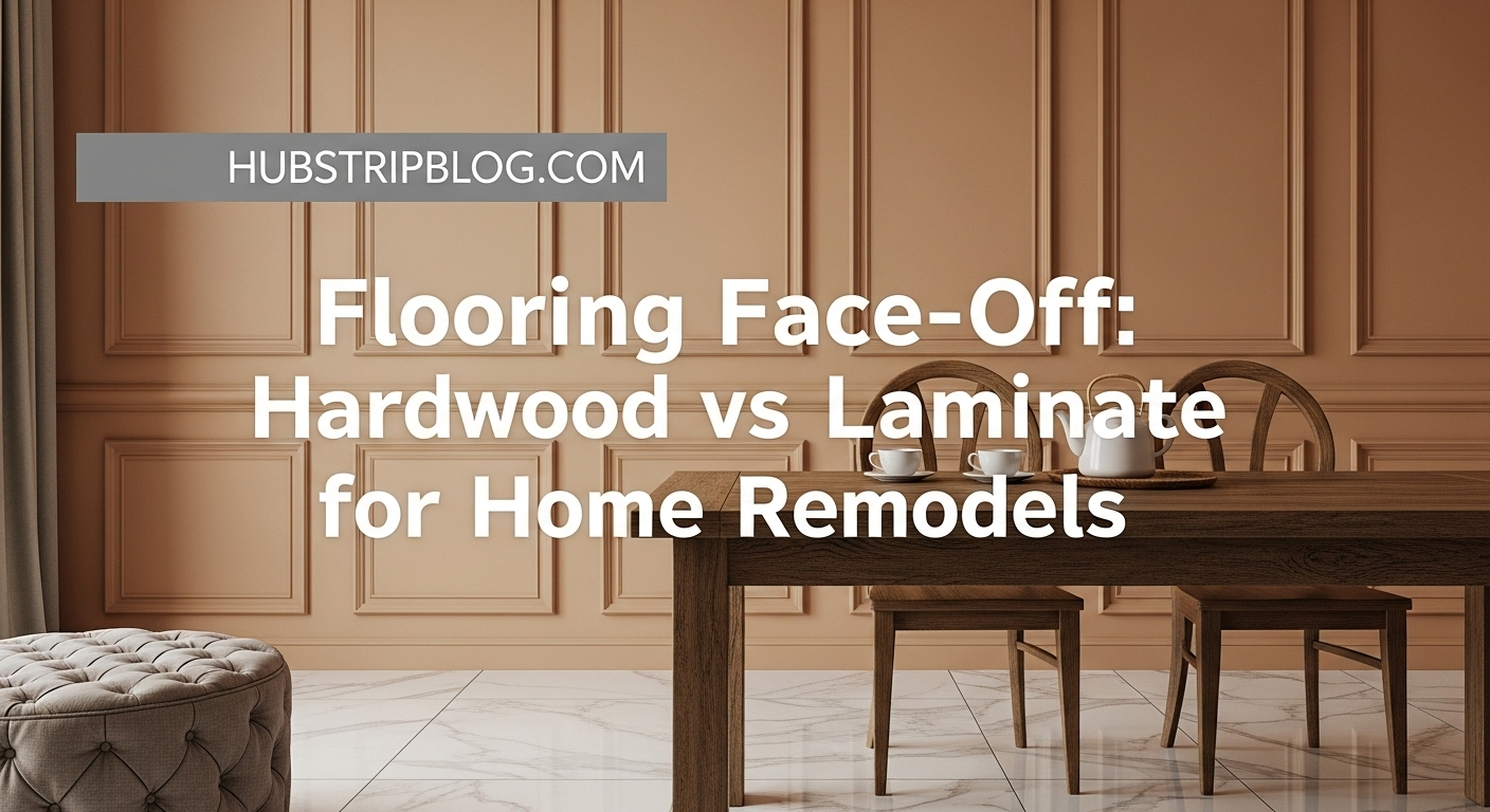 Flooring Face-Off: Hardwood vs Laminate for Home Remodels