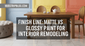Finish Line: Matte vs Glossy Paint for Interior Remodeling