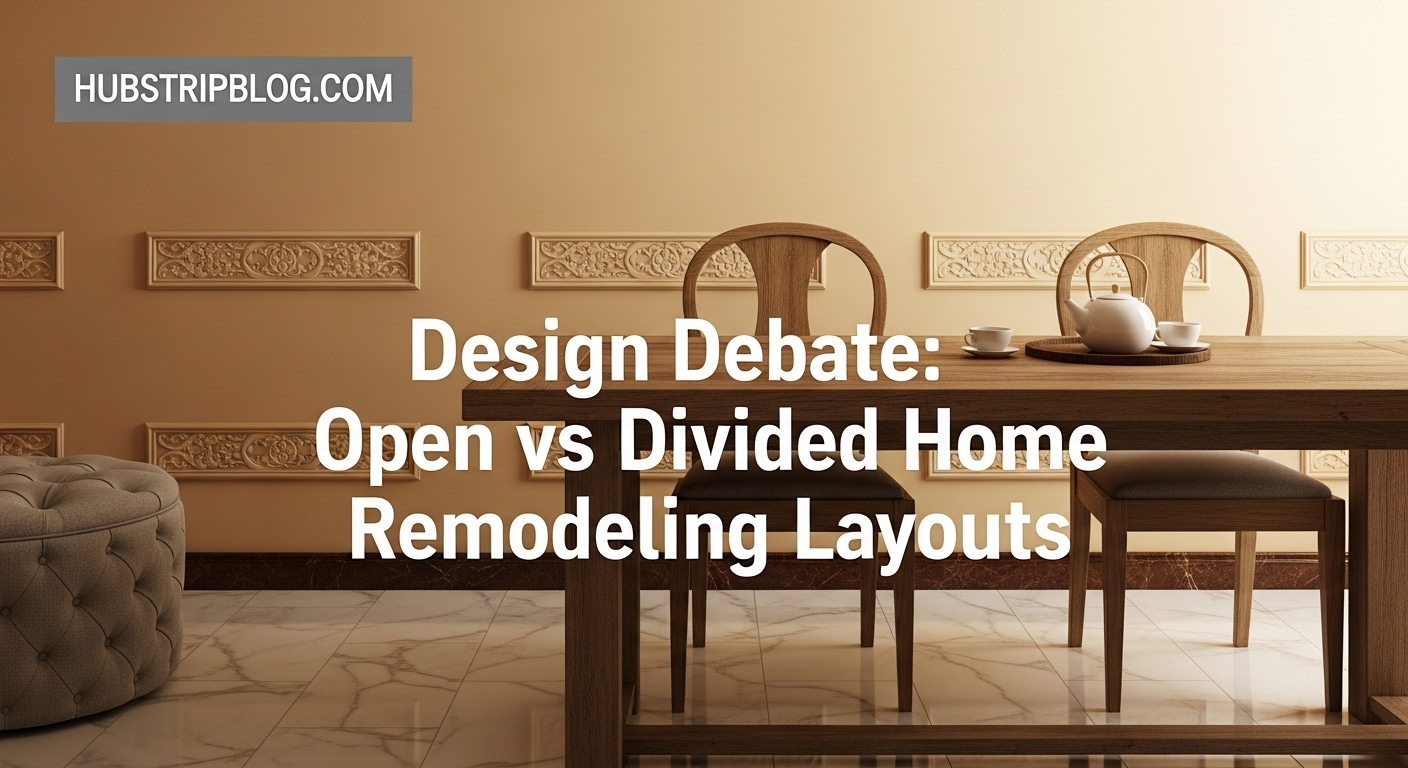 Design Debate: Open vs Divided Home Remodeling Layouts