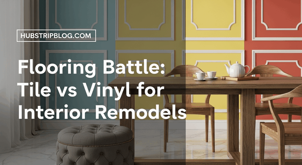 Flooring Battle: Tile vs Vinyl for Interior Remodels