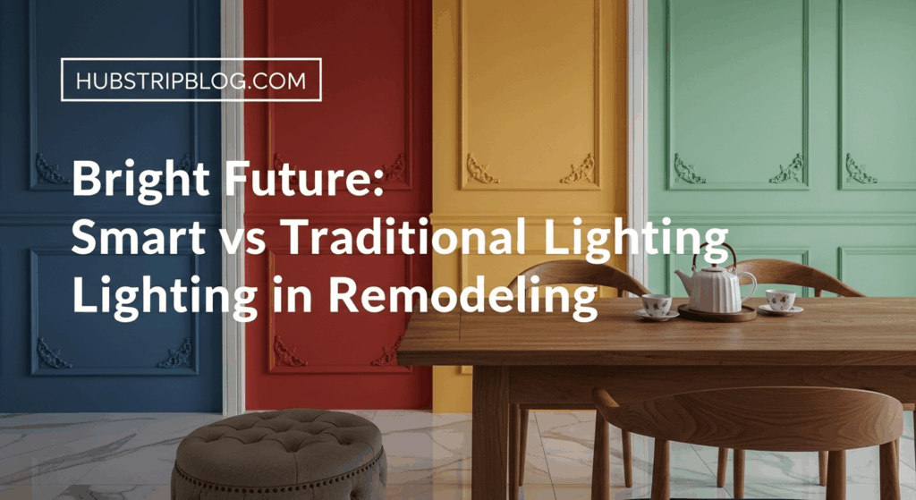 Bright Future: Smart vs Traditional Lighting in Remodeling