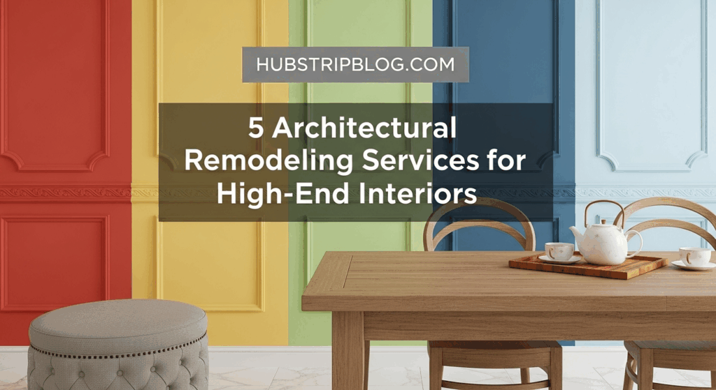 5 Architectural Remodeling Services for High-End Interiors