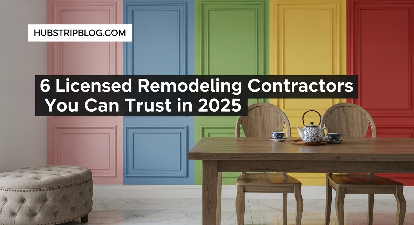 6 Licensed Remodeling Contractors You Can Trust in 2025