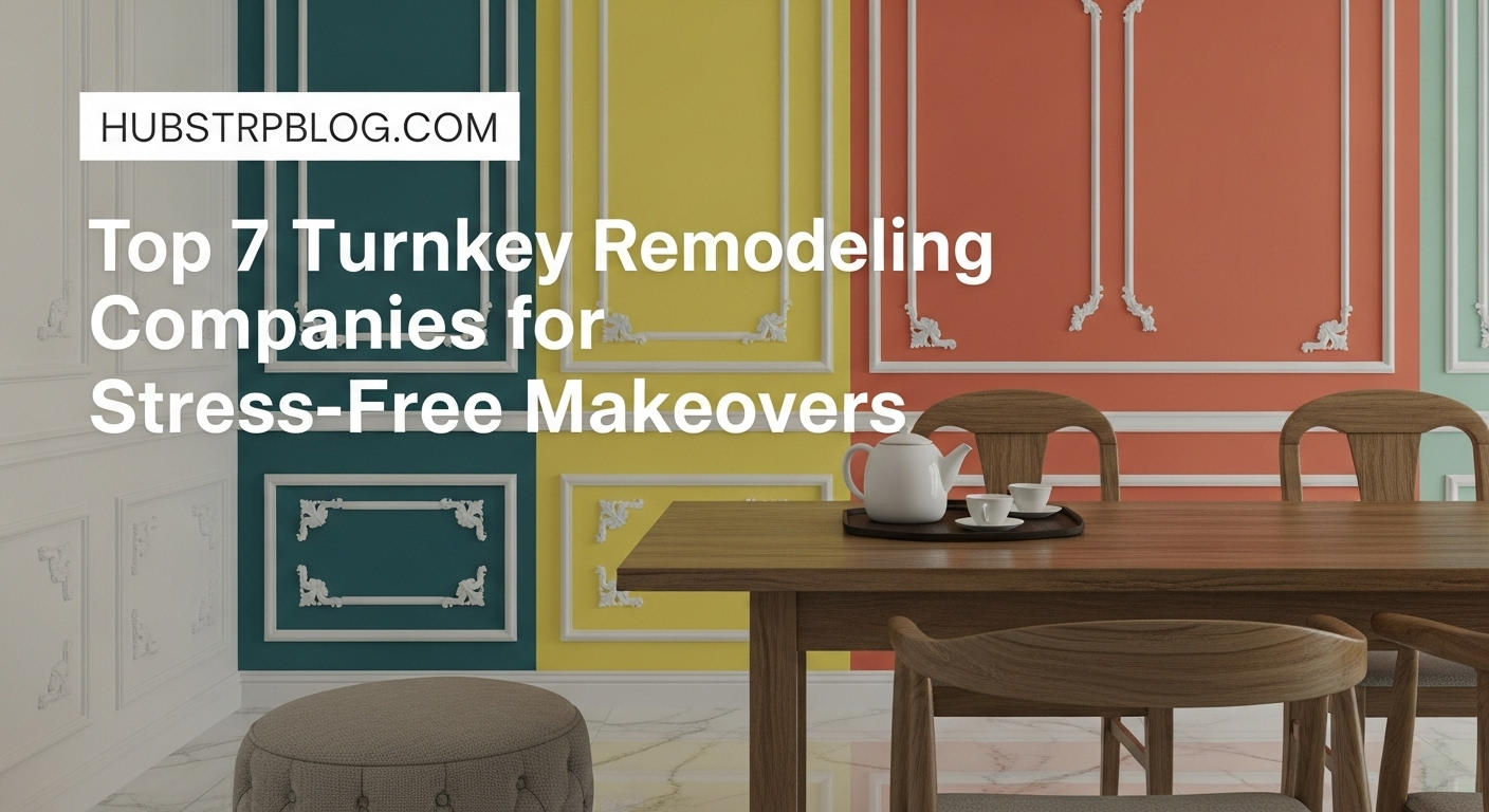 Top 7 Turnkey Remodeling Companies for Stress-Free Makeovers