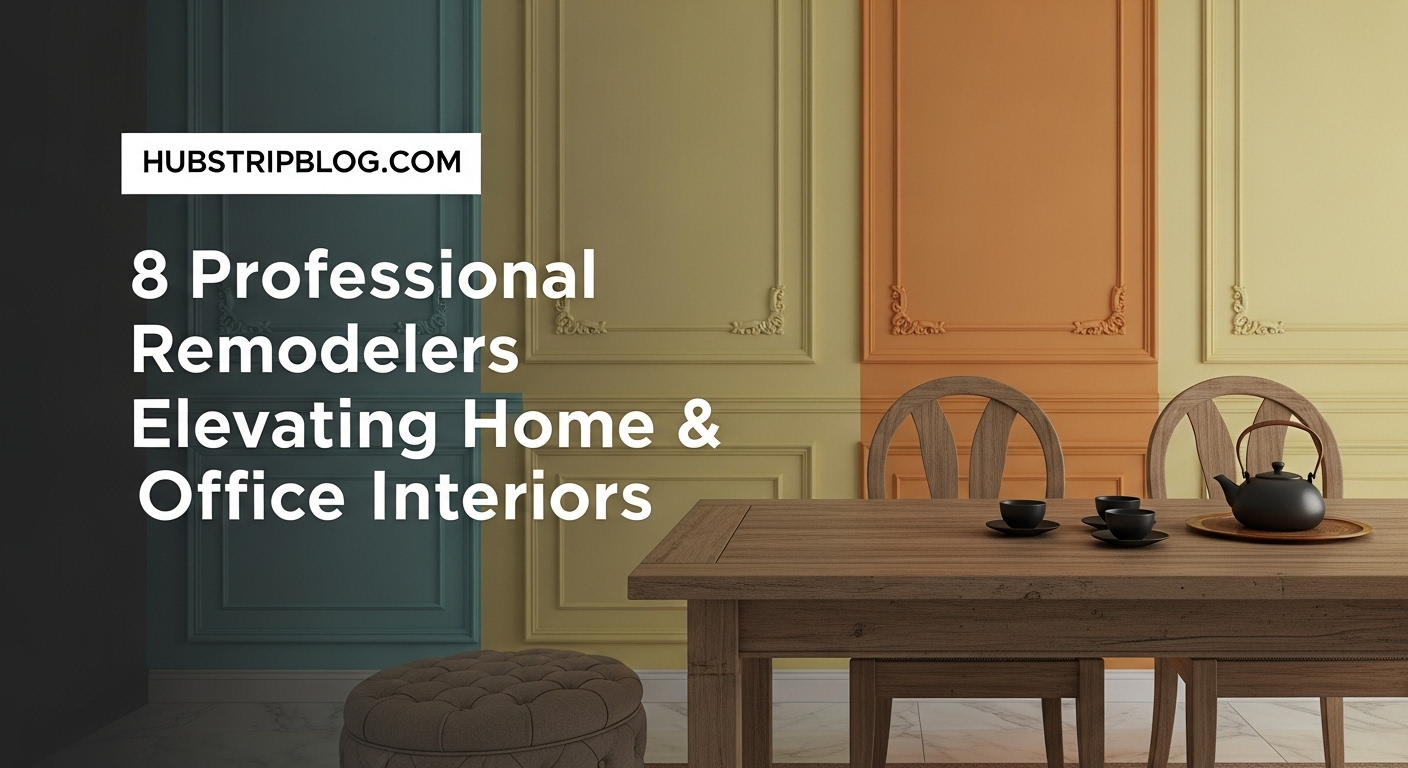 8 Professional Remodelers Elevating Home & Office Interiors