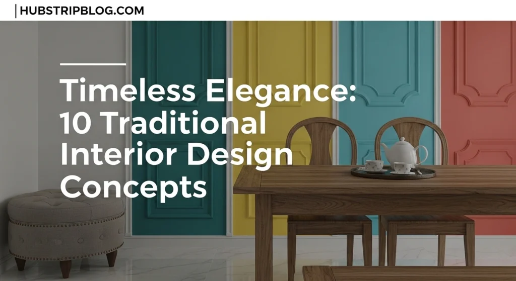 Timeless Elegance: 10 Traditional Interior Design Concepts