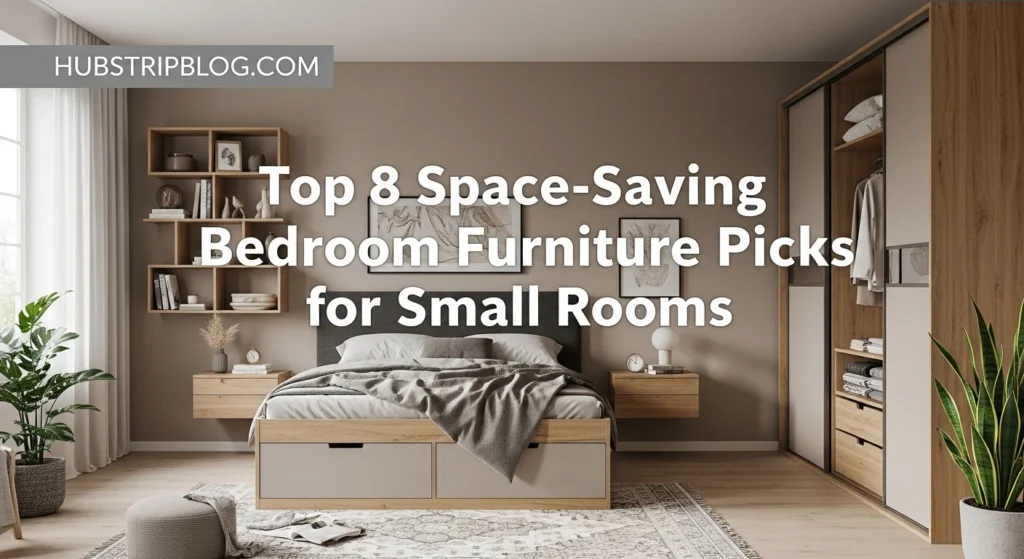 Top 8 Space-Saving Bedroom Furniture Picks for Small Rooms
