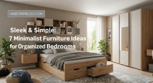 Sleek & Simple: 7 Minimalist Furniture Ideas for Organized Bedrooms