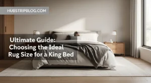 Ultimate Guide: 6 Choosing the Ideal Rug Size for a King Bed