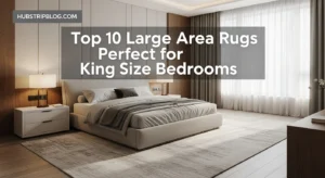 Top 10 Large Area Rugs Perfect for King Size Bedrooms