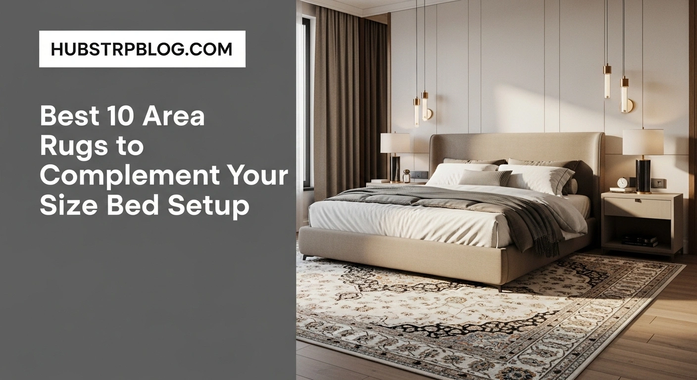 Best 10 Area Rugs to Complement Your King Size Bed Setup