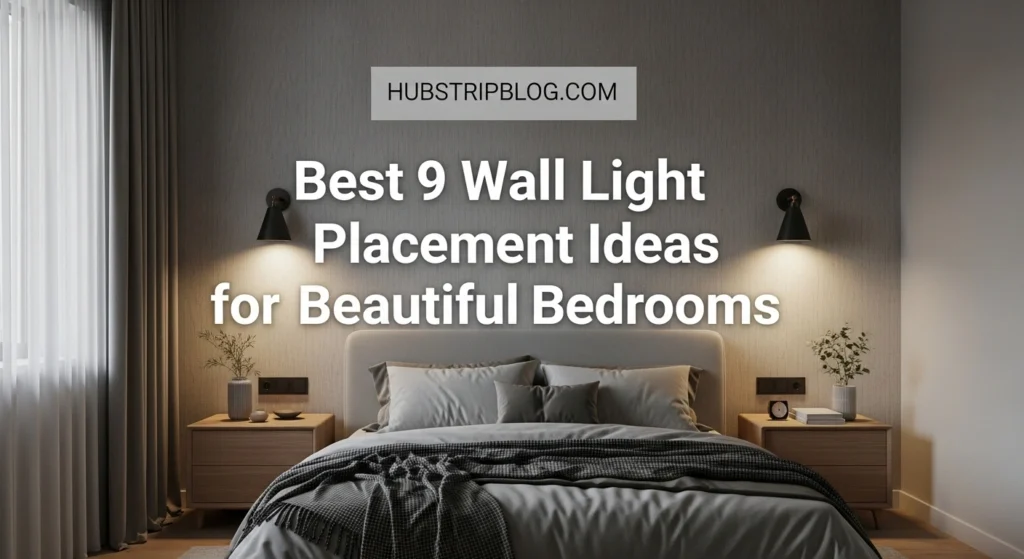Best 9 Wall Light Placement Ideas for Beautiful Bedrooms