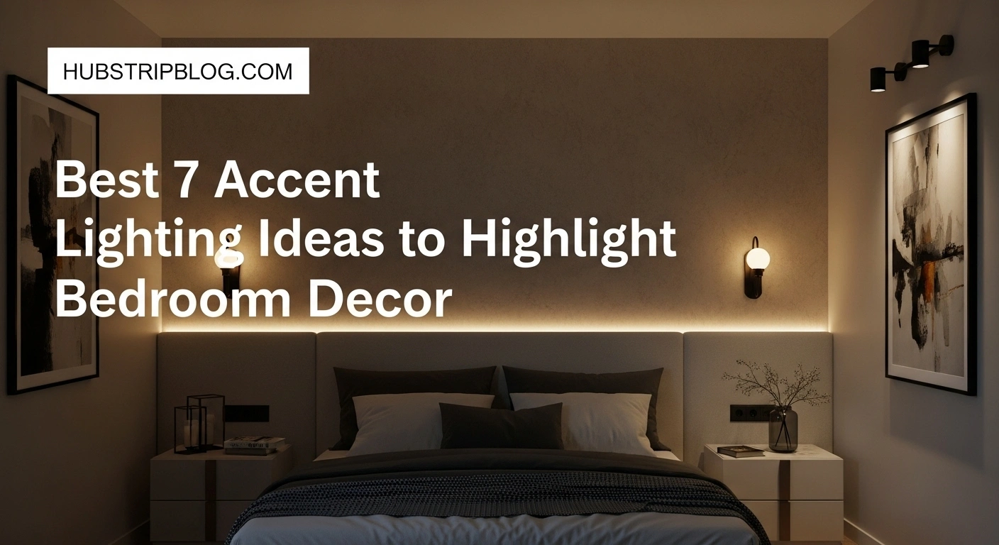 Best 7 Accent Lighting Ideas to Highlight Bedroom Decor