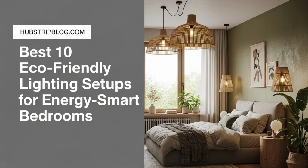 Best 10 Eco-Friendly Lighting Setups for Energy-Smart Bedrooms