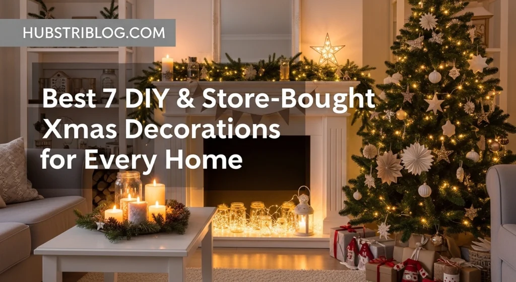 Best 7 DIY & Store-Bought Xmas Decorations for Every Home