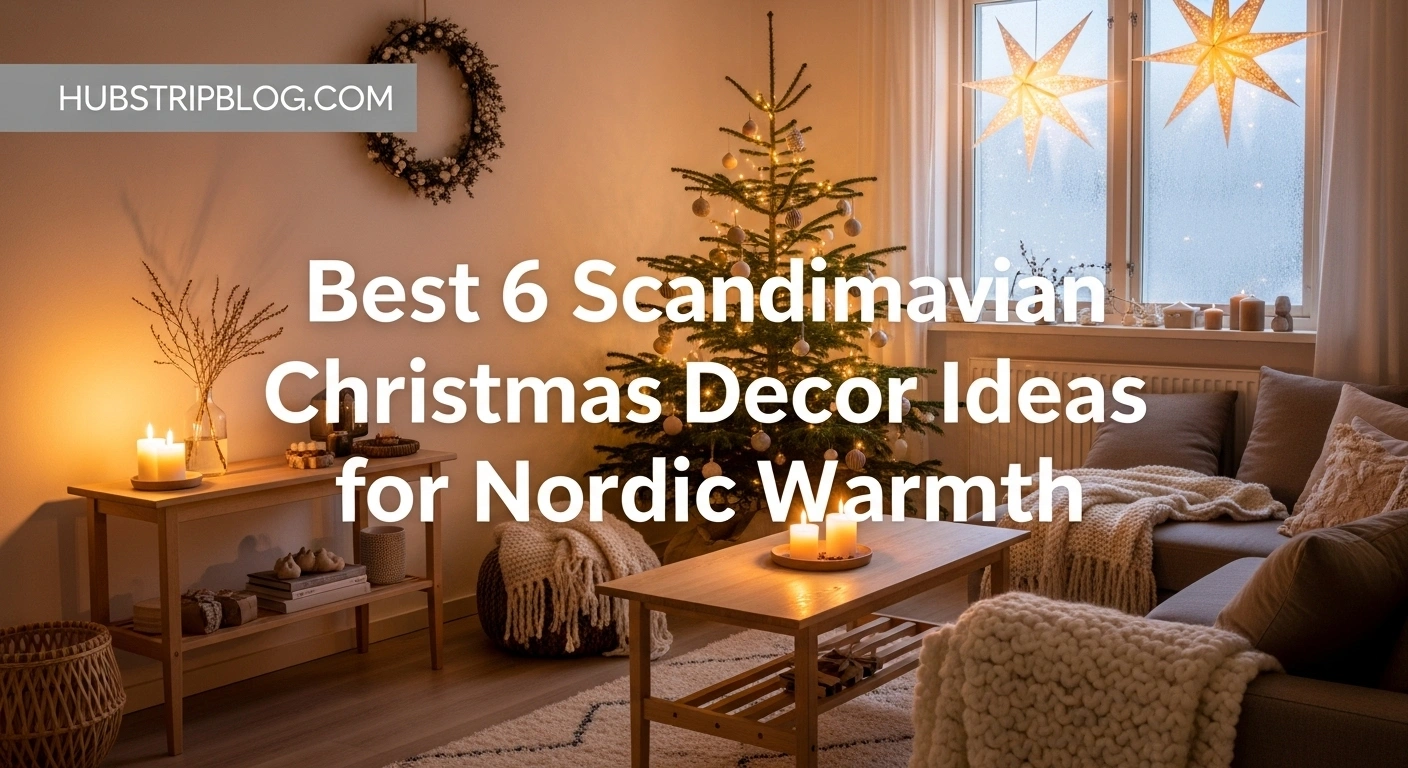 Best 6 Scandinavian Christmas Decor Ideas for Nordic Warmth