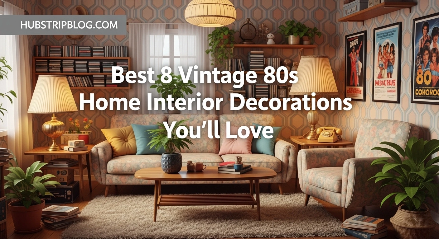 Best 8 Vintage 80s Home Interior Decorations You’ll Love
