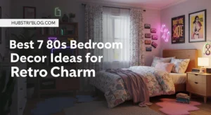 Best 7 80s Bedroom Decor Ideas for Retro Charm