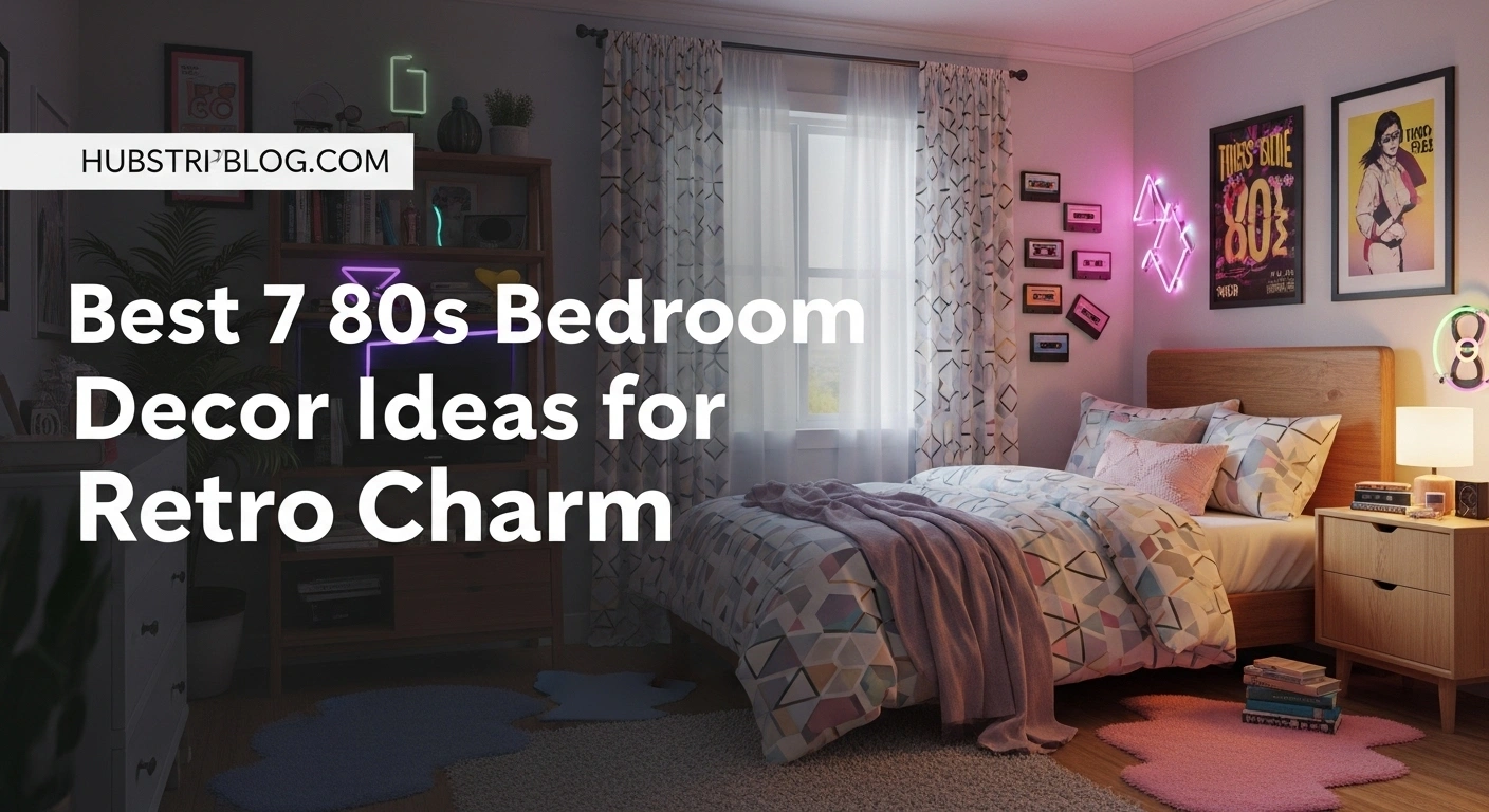 Best 7 80s Bedroom Decor Ideas for Retro Charm