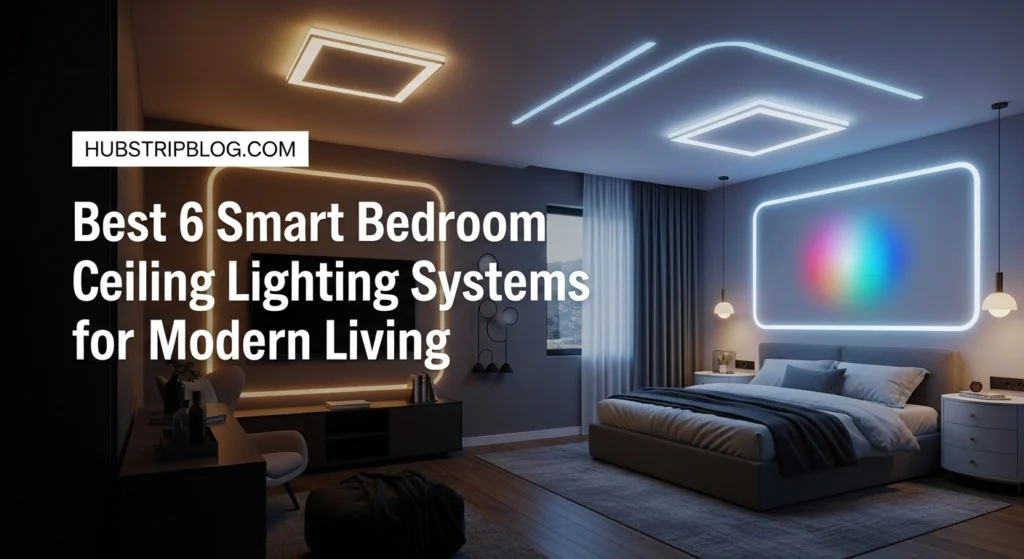 Best 6 Smart Bedroom Ceiling Lighting Systems for Modern Living