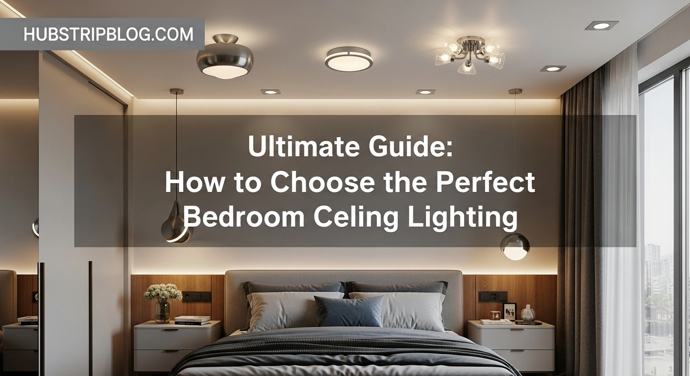 Ultimate Guide: How to Choose the Perfect Bedroom Ceiling Lighting