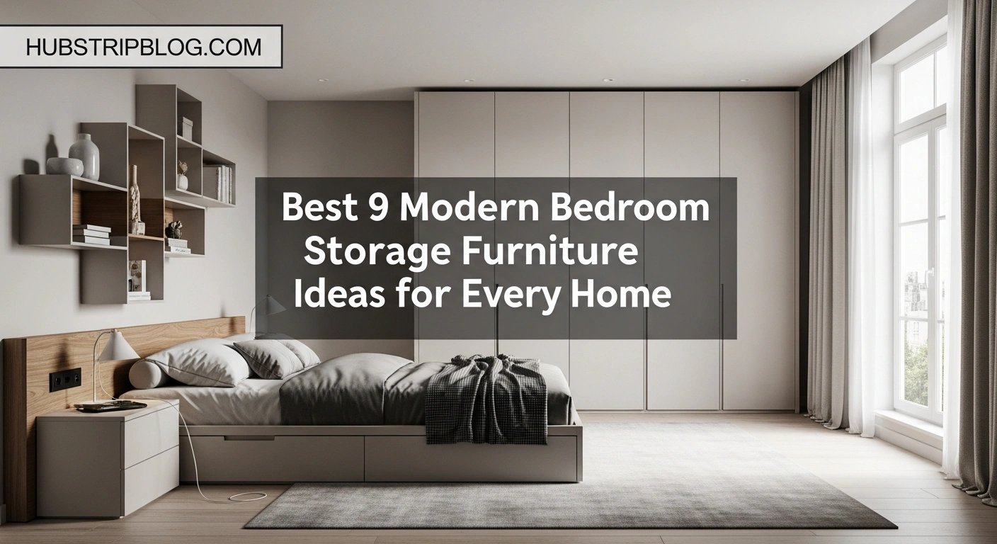 Best 9 Modern Bedroom Storage Furniture Ideas for Every Home