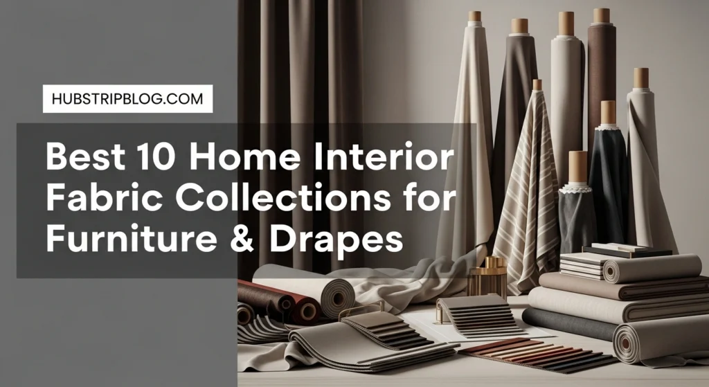 Best 10 Home Interior Fabric Collections for Furniture & Drapes