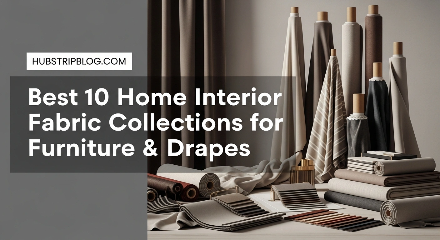 Best 10 Home Interior Fabric Collections for Furniture & Drapes