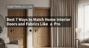 Best 7 Ways to Match Home Interior Doors and Fabrics Like a Pro