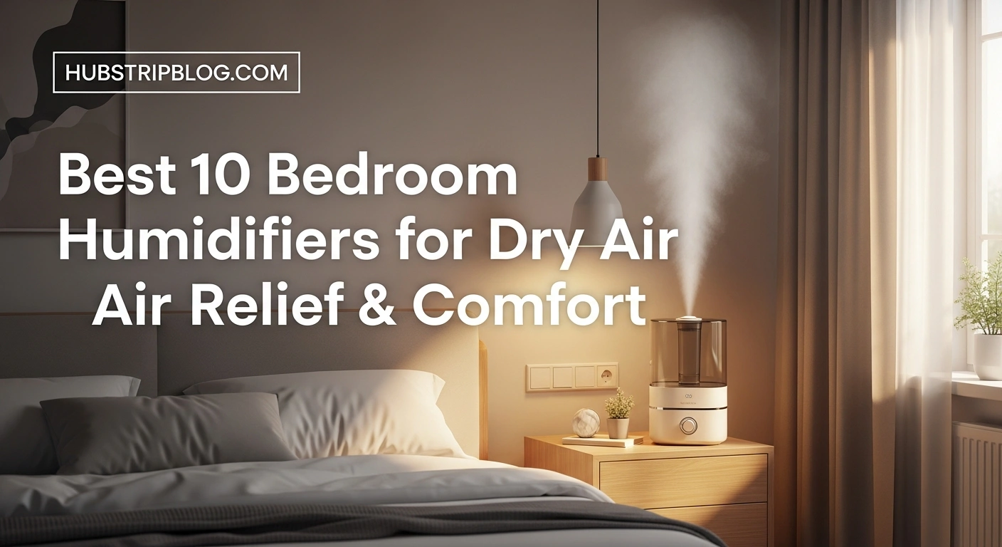 Best 10 Bedroom Humidifiers for Dry Air Relief & Comfort